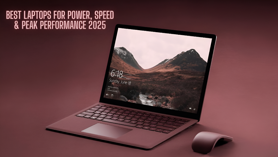 Best Laptops for Power, Speed & Peak Performance 2025